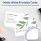Avery Matte White Postcards, 6" x 9" Rectangle Rounded Corners